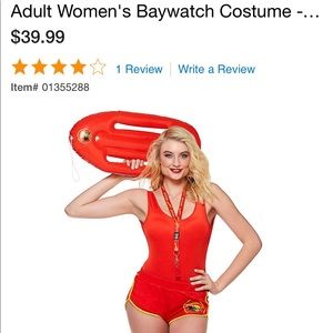 BN Baywatch Costume Never Worn /Women’s Large
